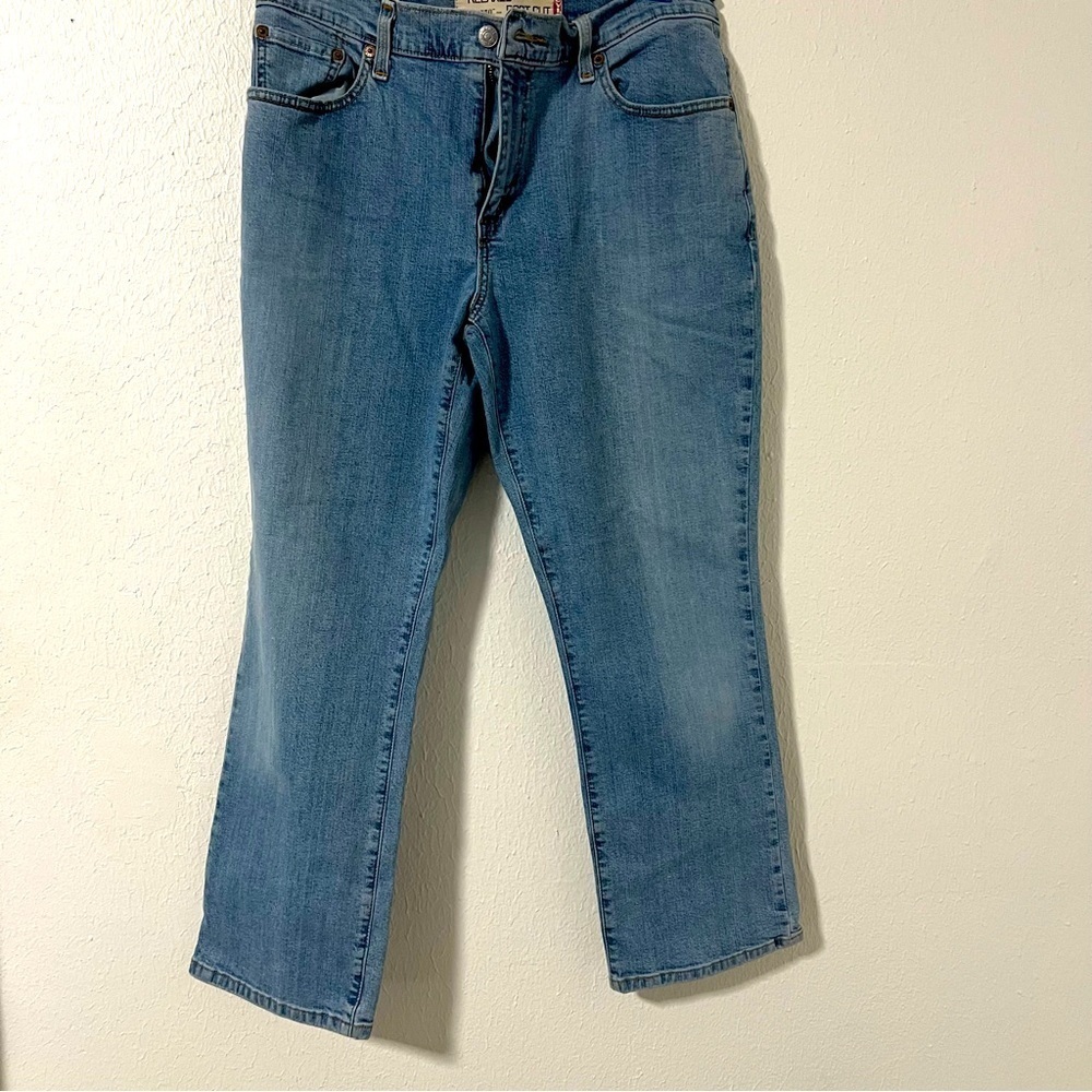 Vintage Levis 550 Relaxed Bootcut Jeans Size 12S Women’s Medium Wash Cotton EUC